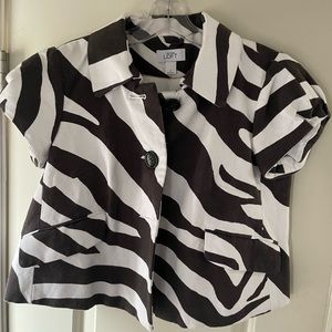 Loft - Size Small Cropped Blazer